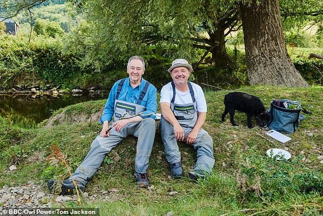 Last summer, he was unable to walk after contracting shingles while filming his BBC show, Mortimer & Whitehouse: Gone Fishing Gone Fishing