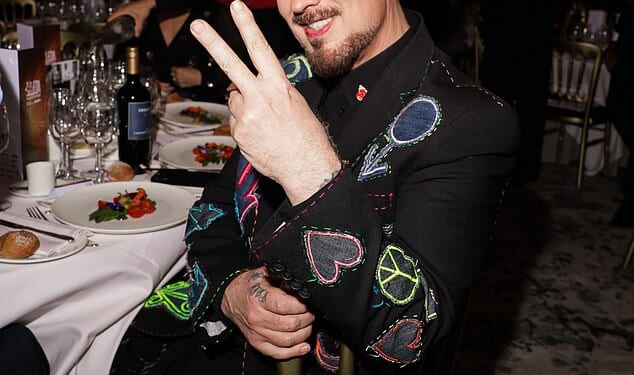 Boy George (pictured) has continued his public spat with JK Rowling after claiming that fears around meeting a trans person in a female changing room are 'imagined'