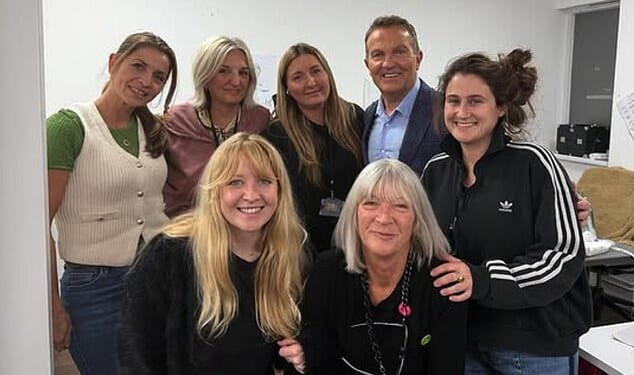 Bradley Walsh fuels rumours he is set to be named new Strictly Come Dancing host after paying a surprise visit to the BBC set