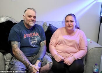 Gemma Grafton and Lee Stevenson say they are watching their finances collapse under the weight of rising costs and shrinking support