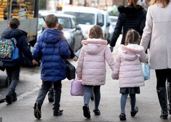 Critics of the two-child cap say it penalises children unfairly (file photo)