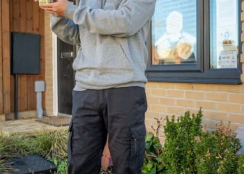 Elkie Chan and Dennis Wong (above) run Bubble Bliss, a bubble tea company, from their three-bedroom home on Stirling Road