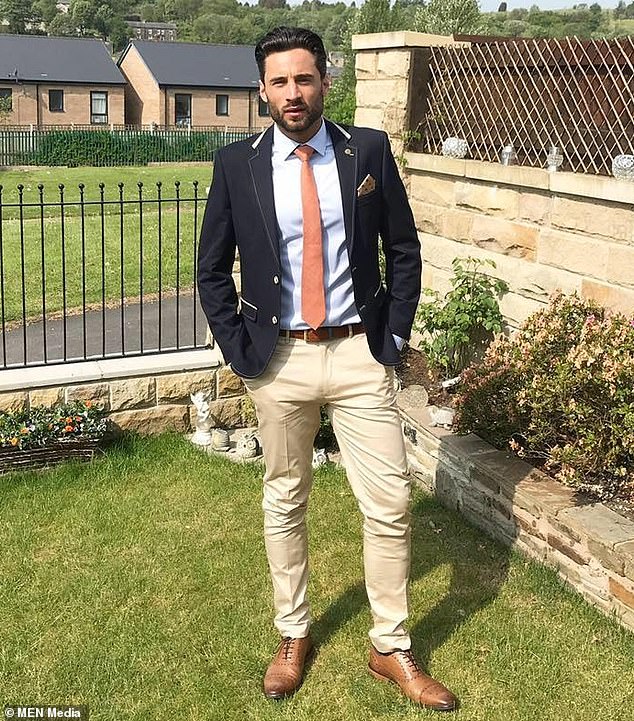 Model Luke Harden, pictured, died on Saturday. Natalie Chadwick and Bhekisani Matabiswana appeared in the dock on Wednesday accused of his murder