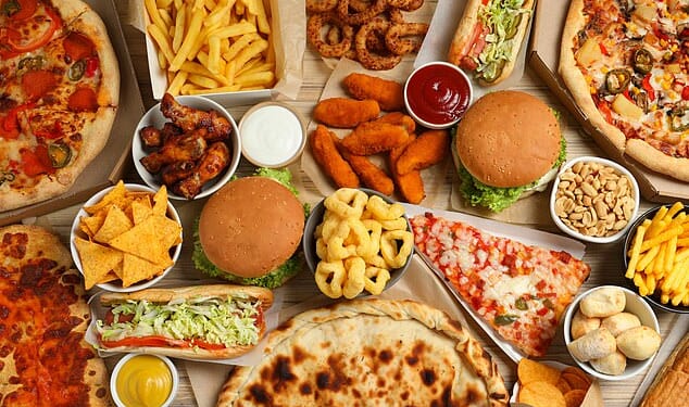 A recent study, published in The Lancet, warned that ultra-processed foods (UPFs) are a leading cause of the ¿chronic disease pandemic¿ linked to diet (file image)