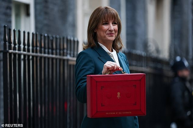 Rachel Reeves ahead of Wednesday's budget. A burst in the AI 'bubble' on the stock market could deliver a £26 billion borrowing shock and hobble the Chancellor's hopes of balancing the books