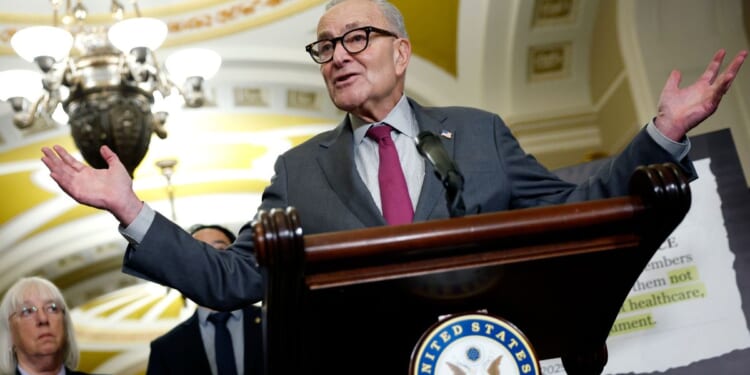 Senate Minority Leader Charles Schumer, a New York Democrat, clearly viewed the government shutdown as a political game designed to harm President Donald Trump.