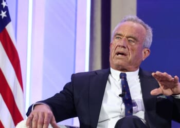 Secretary of Health and Human Services Robert F. Kennedy Jr. speaks during the Make America Healthy Again summit in Washington, D.C., on Nov. 12, 2025.