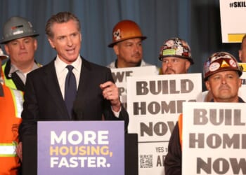 California Gov. Gavin Newsom speaks during a news conference on Sept. 28, 2022, in San Francisco, California.