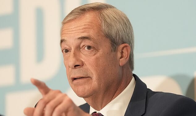 Cambridge University has reached out to Reform UK amid fears Nigel Farage (pictured) could cut funding to elite institutions if he leads the next government