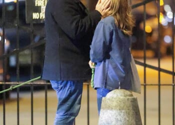 Comedian Louis C.K. - who was 'canceled' after admitting to multiple sexual misconduct allegations in 2017 - was seen kissing Philip Seymour Hoffman's widow more than a decade after the Oscar-winner died of an accidental drug overdose