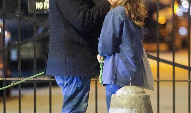 Comedian Louis C.K. - who was 'canceled' after admitting to multiple sexual misconduct allegations in 2017 - was seen kissing Philip Seymour Hoffman's widow more than a decade after the Oscar-winner died of an accidental drug overdose