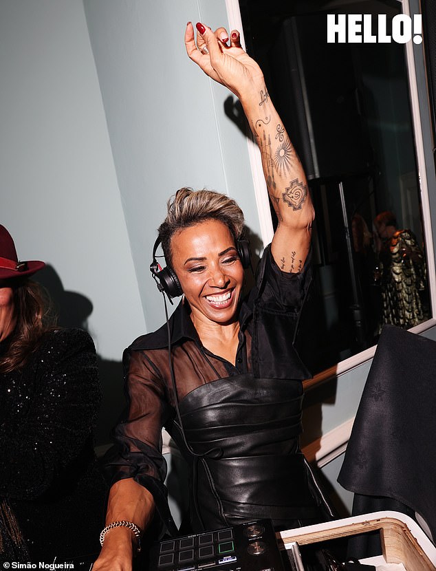 Dame Kelly Holmes, 55, also shared the liberation of living authentically adding: 'You get to an age where you think: ''I know me now… You matter to yourself'''