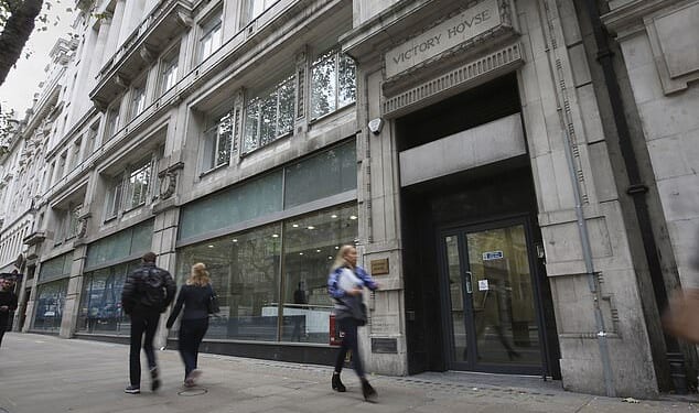 Hanan Gendi complained that her manager Mark Brown compared her to Belle from the Disney classic and him to the Beast, a tribunal heard. Pictured Central London Employment Tribunal in Victory House