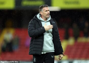 Rob Edwards will not manage Middlesbrough against Birmingham City on Saturday