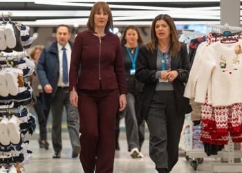 Rachel Reeves announced the increase in the  minimum wage at Primark in central London