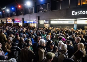 Thousands of commuters say they are experiencing travel 'hell' after a signalling fault brought trains to a halt and has plunged Euston station into chaos