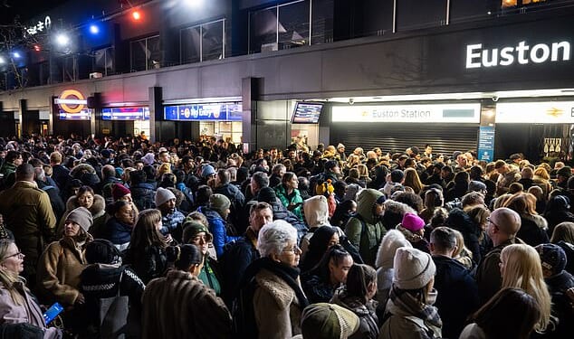 Thousands of commuters say they are experiencing travel 'hell' after a signalling fault brought trains to a halt and has plunged Euston station into chaos