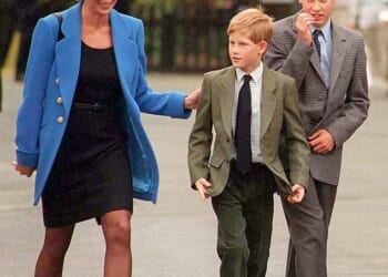 An old schoolmate of Prince William and Prince Harry has revealed what they were really like during their time at Eton College. Pictured with their mother Princess Diana on his first day of Eton in 1995