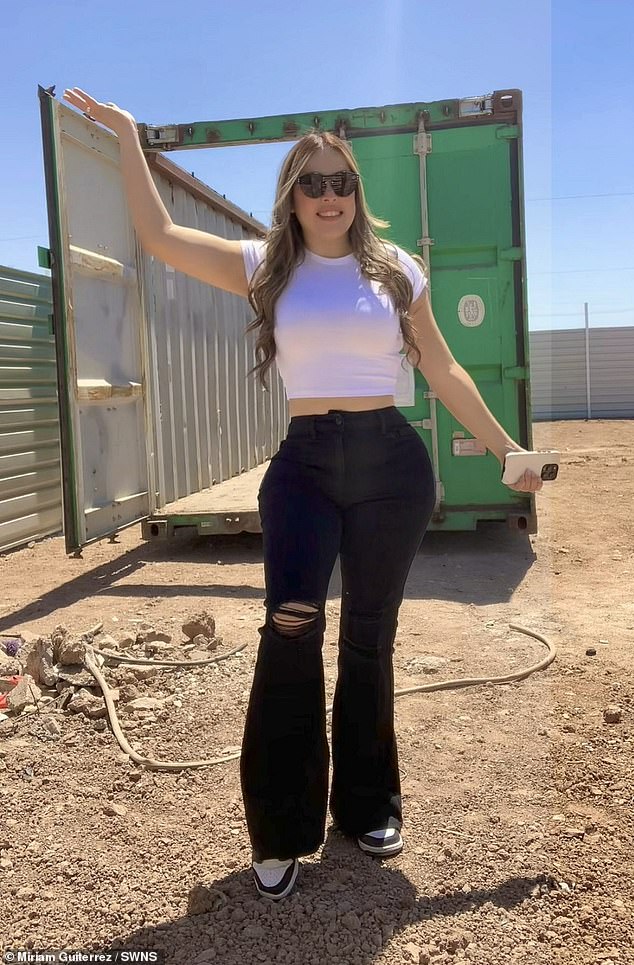 Miriam, 31, and husband Eric Guiterrez, 32, previously lived in Las Vegas and were forking out around $2,000 a month on rent