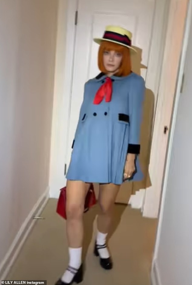 Lily's Madeline costume was based on the character from the series by Ludwig Bemelmans and was the same pseudonym she gave to the woman who had an affair with David