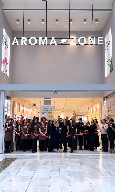 Aroma-Zone's first UK store opening at Westfield London.