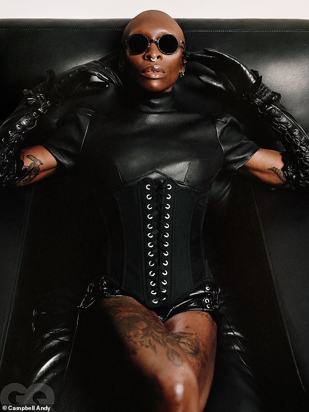 Cynthia Erivo has broken her silence on that viral 'holding space' interview with Ariana Grande as she posed for a GQ shoot