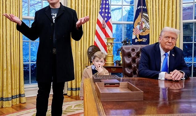 Donald Trump's signature government-slashing task force has quietly collapsed - eight months before its mandate expired - despite boasting from Trump, Elon Musk and top officials