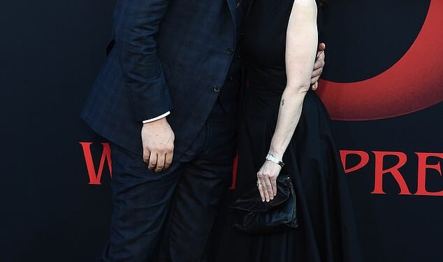 David Harbour has admitted he 'fell in love' with 'extraordinary creature' Winona Ryder on the set of Stranger Things (Seen together in 2019)