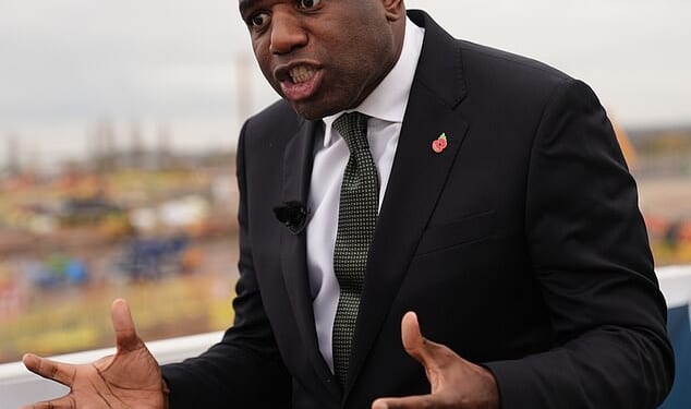 David Lammy, whose other main job is Justice Secretary, allegedly orders Ministry of Justice (MoJ) staff to use his ¿DPM¿ title first