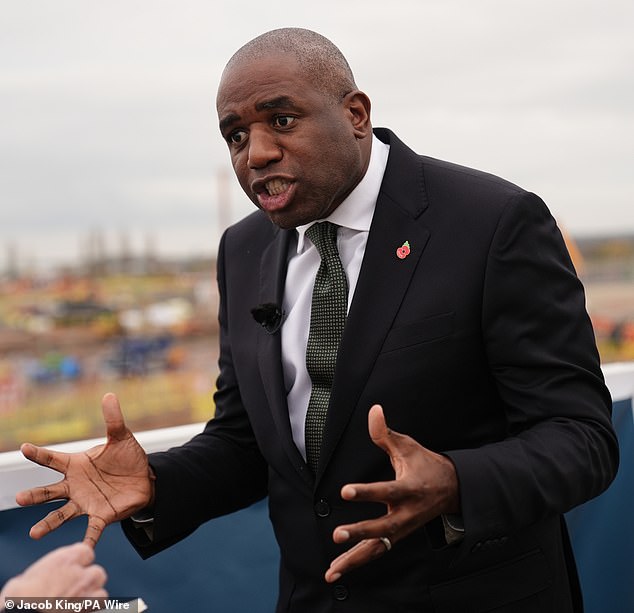 David Lammy, whose other main job is Justice Secretary, allegedly orders Ministry of Justice (MoJ) staff to use his ¿DPM¿ title first