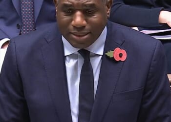Deputy Prime Minister and Justice Secretary David Lammy gave a statement in the House of Commons on the prisons shambles on Tuesday