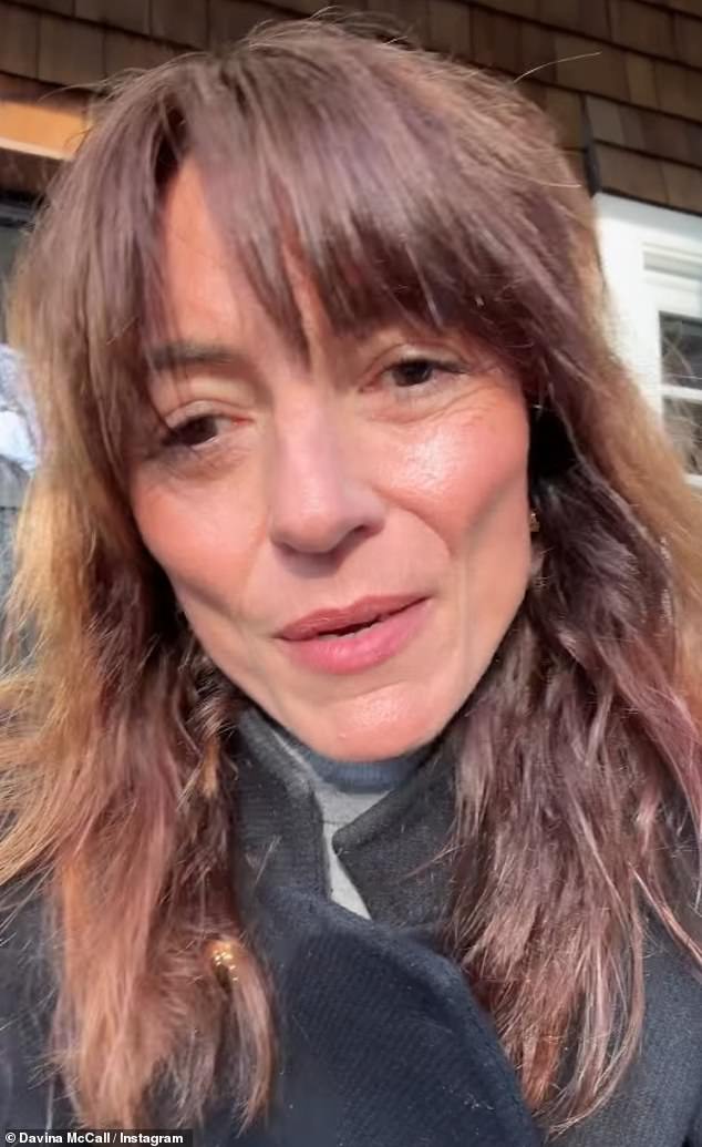 Davina McCall has revealed she was diagnosed with breast cancer six weeks ago and has undergone successful surgery after discovering a lump in her breast
