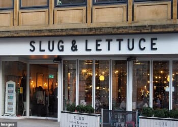 Slug & Lettuce pubs are familiar sights across UK high streets including this one in Leeds
