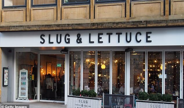 Slug & Lettuce pubs are familiar sights across UK high streets including this one in Leeds