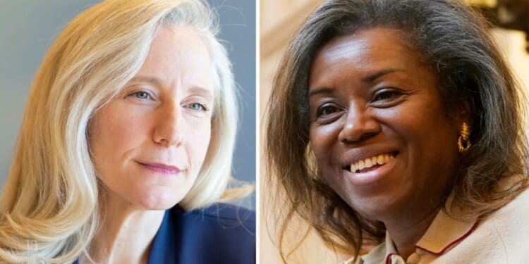 The two candidates for Virginia governor Abigail Spanberger and Winsome Earle-Sears.