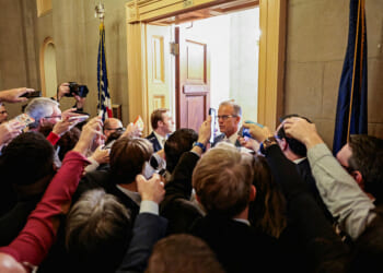 Democrats’ unity cracks as Senate agrees to end shutdown. Now the House votes.