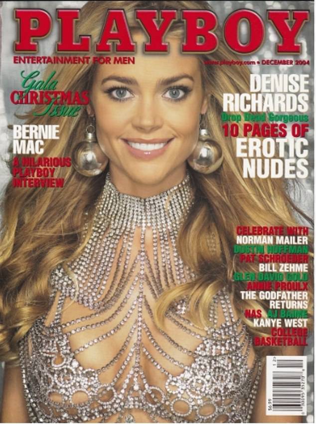 In December 2004 she landed on the cover of Playboy magazine; inside she was nude