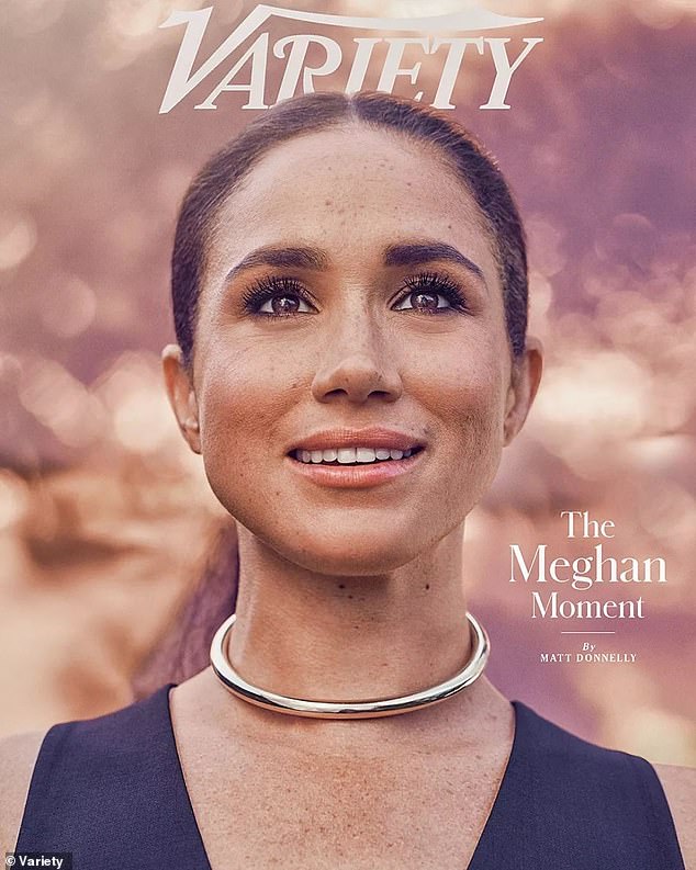 Meghan on the cover of Variety in August 2022