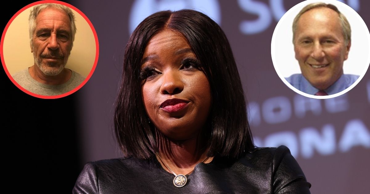 Rep. Jasmine Crockett, a Texas Democrat, has egg on her face after confusing New York neurosurgeon Jeffrey Epstein, top right, with the notorious convicted pedophile Jeffrey Epstein, top left.