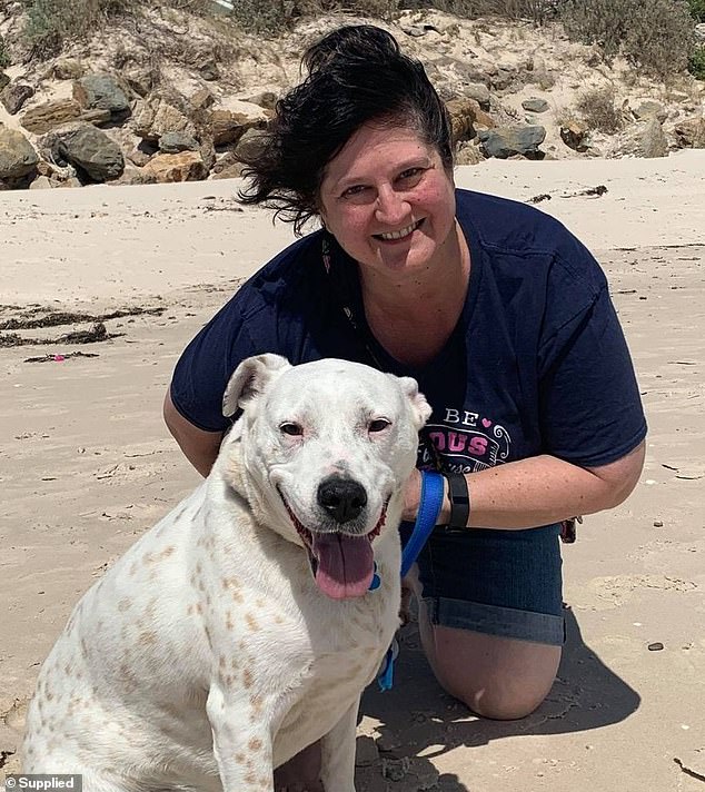 'I started buying all these gadgets to help me open things and I thought, "This is ridiculous." I felt like a little old lady,' Kat (pictured) said of her arthritic pain in her 40s