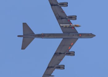 US President Donald Trump's 'secret' city-destroying nuclear weapon appears to have been pictured for the first time by a planespotter during an alleged test flight