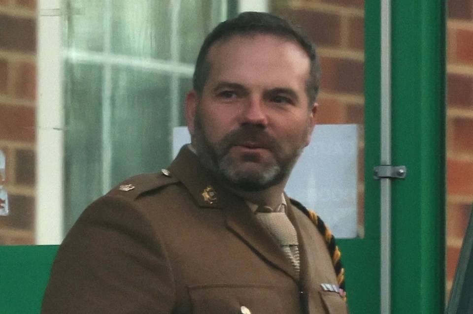 Major Andrew Griffiths of the BATUK in a military uniform.