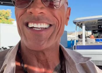 Dwayne 'The Rock' Johnson, 53, paid homage to the late Robin Williams in an Instagram clip he posted on Thursday