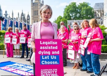 The assisted-dying lobby has some famous backers including Dame Esther Rantzen's daughter Rebecca Wilcox (pictured)