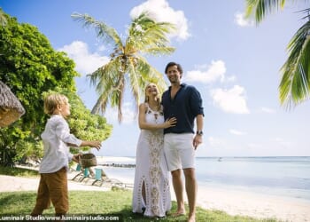 Chelsy Davy, 40, has revealed she exchanged vows with Norfolk hotelier Sam Cutmore¿Scott, 40, on a beach in Mauritius