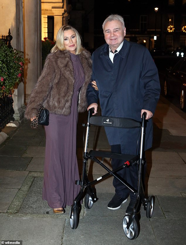 Eamonn Holmes, 65, looked loved up with his girlfriend Katie Alexander, 43, as couple attended John Caudwell's glamorous charity event on Friday evening