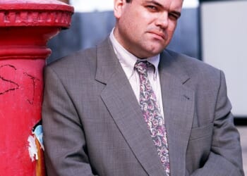 EastEnders icon Shaun Williamson is set to return to Walford this December (pictured 2001)