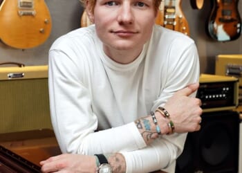 Ed Sheeran appears to bring the struggles in his seven-year marriage to Cherry Seaborn to light in the deluxe version of his album Play; pictured November 15