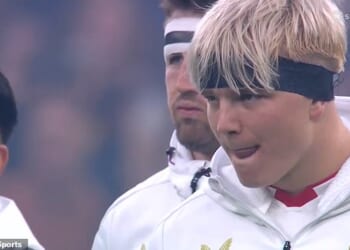 Henry Pollock licked his lips as New Zealand performed the Haka pre-match on Saturday