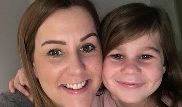 Lucy Connolly with her daughter, Edie, who has been affected by her mother's jail sentence